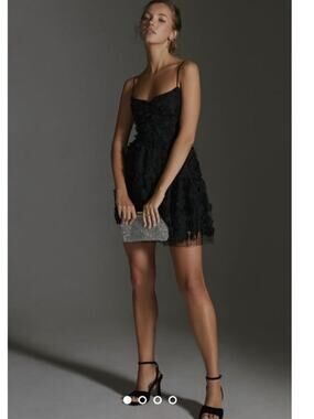 Delfi Collective V-Neck Floral Mini Dress